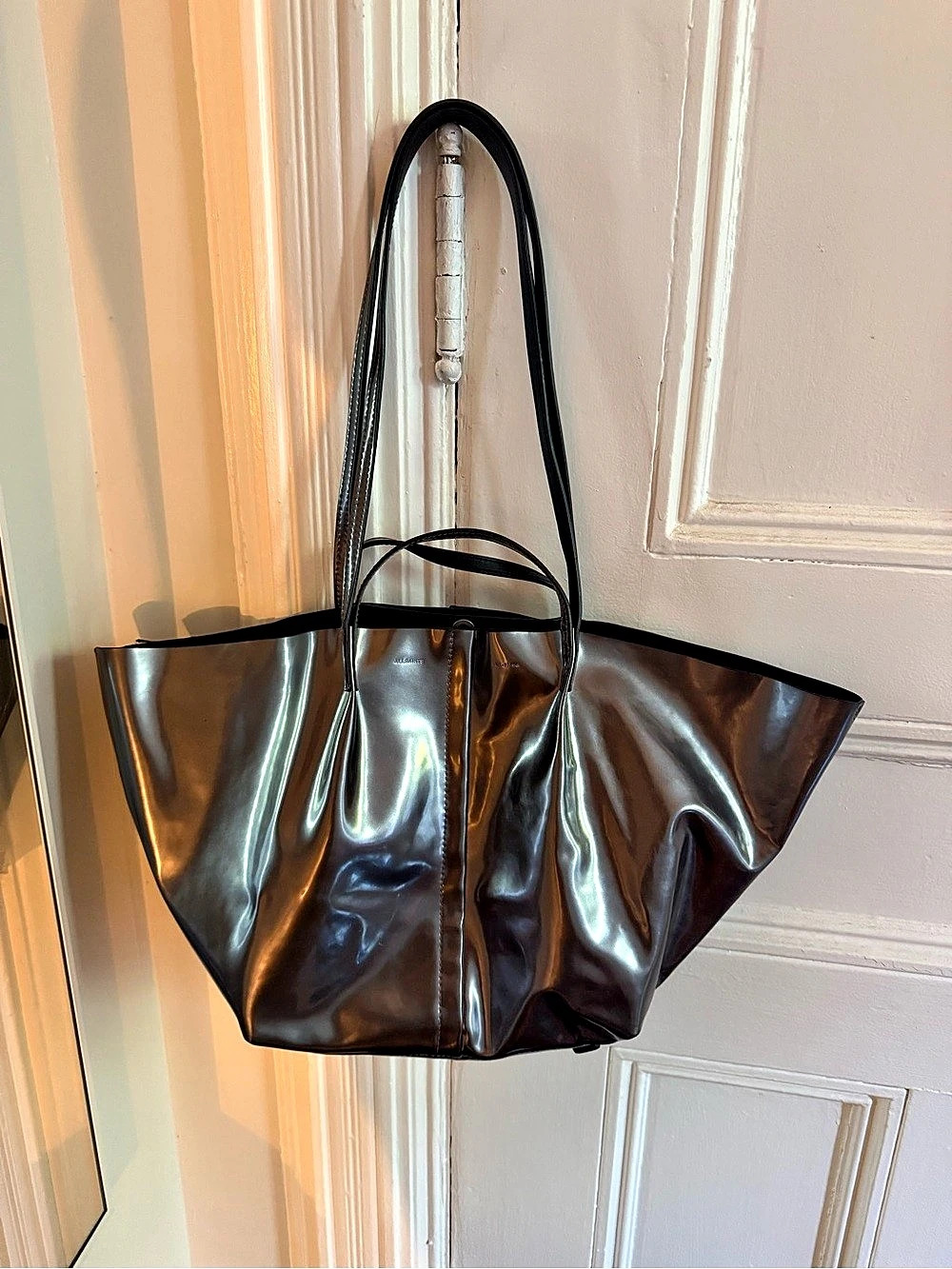 All Saints Tote Bag in Metallic